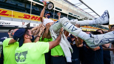 GP Italia, l'Alpha Tauri: "Vincendo a Monza abbiamo riscritto la storia"