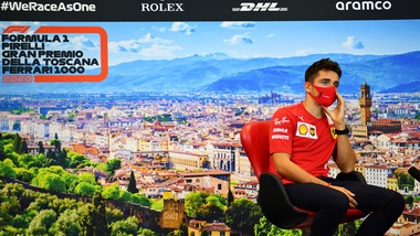 GP Toscana, Leclerc: "Guidare la Ferrari è una motivazione in più"