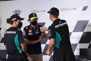 GP di San Marino, Quartataro leader delle seconde libere. Valentino Rossi è quinto