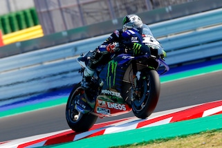 Gp San Marino: Vinales centra la pole, Valentino Rossi quarto