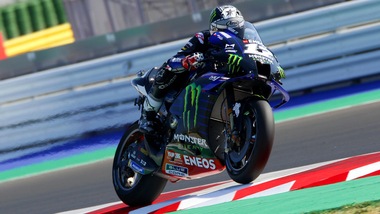 Gp San Marino: Vinales centra la pole, Valentino Rossi quarto