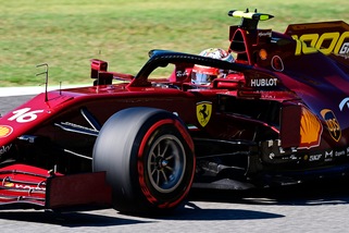 Ferrari, Leclerc: "Contento per il quinto posto in qualifica"