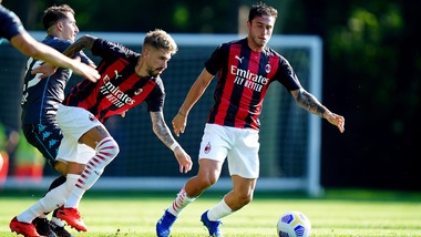Milan-Brescia 3-1: mezz'ora in campo per Tonali
