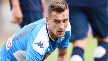 Milik non convocato da Gattuso per Sporting-Napoli