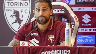 Torino, confermata la distrazione all'adduttore per Rodriguez
