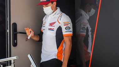 MotoGp, nuovo passo in avanti per Marquez: è già in sella sulle due ruote