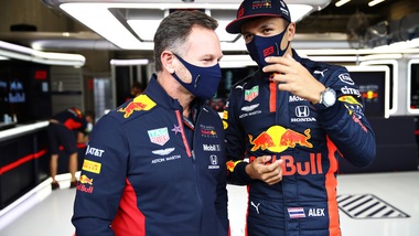 F1 Red Bull, Horner: "Albon ha grande sensibilità alla guida"