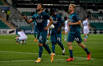 Shamrock Rovers-Milan 0-2, il tabellino