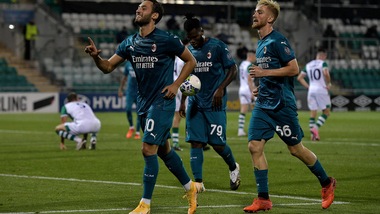 Shamrock Rovers-Milan 0-2, il tabellino