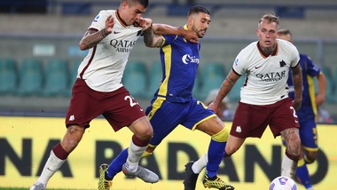 Verona-Roma 0-0, il tabellino
