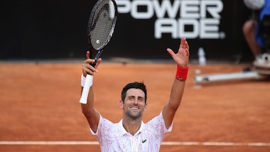 Djokovic in finale agli Internazionali d'Italia: Ruud ko in due set