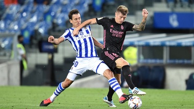 Liga, il Real Madrid fermato dalla Real Sociedad