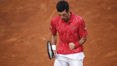Internazionali, Djokovic show: è il re di Roma!