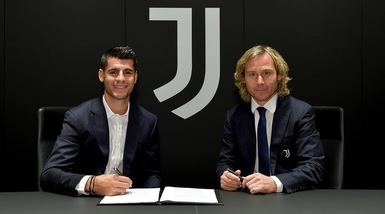 Morata alla Juve: ufficiale l'arrivo dall'Atletico Madrid