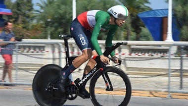 Ganna vince il titolo mondiale di cronometro su strada