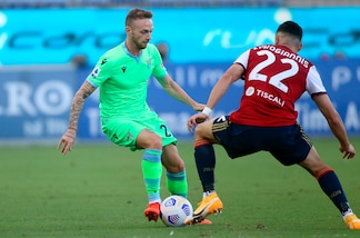 Cagliari-Lazio 0-2, il tabellino