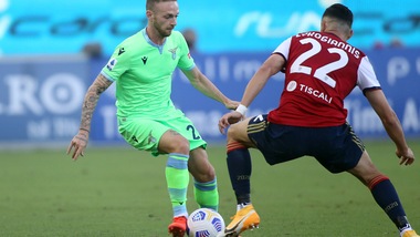 Cagliari-Lazio 0-2, il tabellino