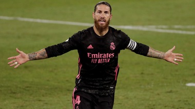 Liga, il Real Madrid vince in rimonta. Sergio Ramos regala i tre punti a Zidane