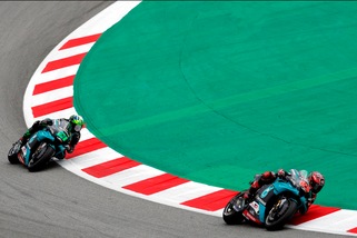Gp Catalogna: successo di Quartararo che precede Mir, Valentino Rossi si ritira
