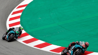 Gp Catalogna: successo di Quartararo che precede Mir, Valentino Rossi si ritira
