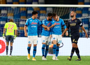 Napoli-Genoa 6-0, il tabellino