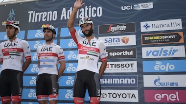 Giro d'Italia: Uae Emirates al via con Gaviria, Ulissi e Conti