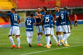 Benevento-Inter 2-5, il tabellino