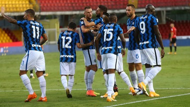 Benevento-Inter 2-5, il tabellino