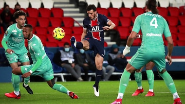 Psg, 6-1 all'Angers: eurogol di Florenzi e doppietta di Neymar