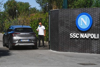 Tamponi al Napoli prima dell'allenamento: in serata i risultati