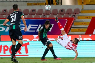 Vicenza-Pordenone 1-1: apre Diaw, pari di Cappelletti in acrobazia