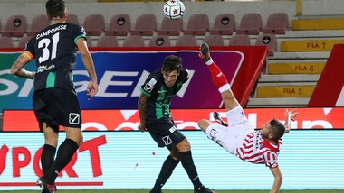 Vicenza-Pordenone 1-1: apre Diaw, pari di Cappelletti in acrobazia