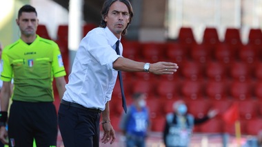Benevento, Inzaghi: "Bologna? Felice, nessun senso di rivalsa"