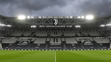 L'Allianz Stadium nella notte di Juve-Napoli