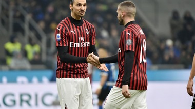 Milan, per Ibrahimovic e Rebic è già iniziata la corsa al derby