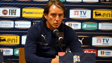 Italia, Mancini: "Conto su Chiellini. Attriti con Gravina? No"