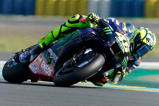 GP Francia, ancora uno zero per Valentino Rossi! Caduta e ritiro nel primo giro