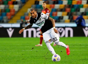 Udinese, Pereyra: "Emozionante tornare, qui sto come in famiglia"