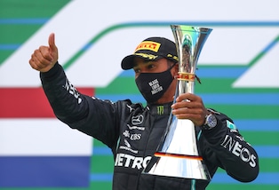 Gp Eifel, Hamilton: "Orgoglio enorme eguagliare record Schumacher"