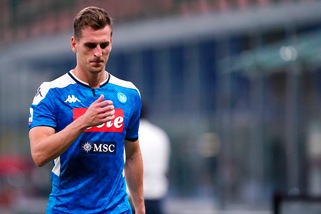 Napoli, Milik attacca: "Messo di fronte a un bivio. Con De Laurentiis rapporti normali"