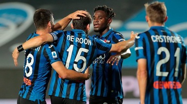Atalanta, Gasperini sorride con De Roon e Malinovskyi
