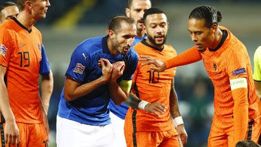 Italia-Olanda 1-1: Mancini perde il primato nel girone di Nations League