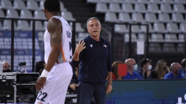 Virtus Roma, Bucchi: "Milano più forte del campionato. Beane sta meglio"