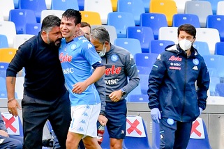 Napoli, Lozano e la confessione su Gattuso: "Brava persona, ma quando si arrabbia è un orco"