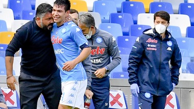 Napoli, Lozano e la confessione su Gattuso: "Brava persona, ma quando si arrabbia è un orco"
