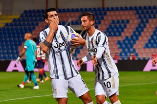 Crotone-Juve 1-1: Morata non basta, espulso Chiesa