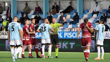Serie B, Crimi dell'Entella Dickmann della Spal fermati per un turno