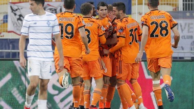 Dinamo Kiev-Juventus 0-2, il tabellino