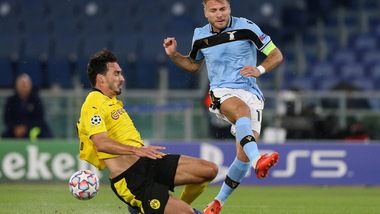 Lazio-Borussia Dortmund 3-1, il tabellino