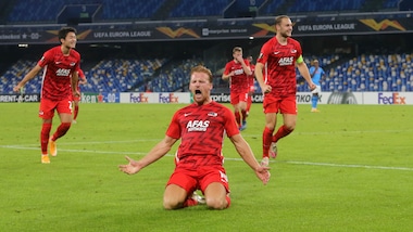 Napoli, che beffa: De Wit punisce Gattuso. Rimonta Roma per Fonseca